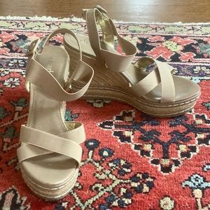 Charles by Charles David platform jute sandals